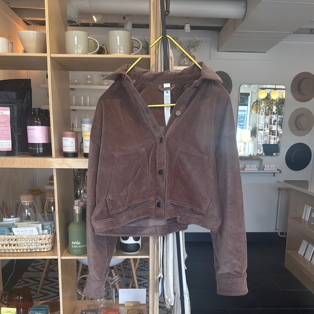 Lululemon corduroy jacket